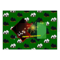 Merry Christmas Scotties and Westies cards