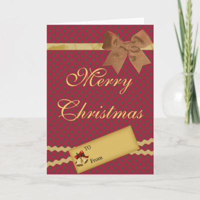 Merry Christmas - Scrapbook Card