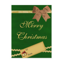 Merry Christmas - Scrapbook Card postcards by Scrapbook_Delights Merry Christmas - Scrapbook Card postcards