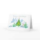 Merry Christmas Serene Goats cards