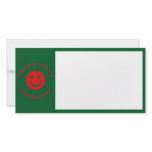 Merry Christmas Smiley Custom Photo Card