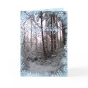MERRY CHRISTMAS SNOW SCENE by SHARON SHARPE cards
