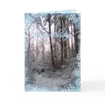 MERRY CHRISTMAS SNOW SCENE by SHARON SHARPE