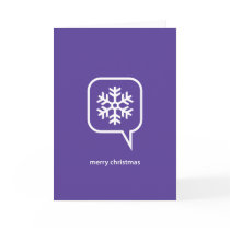 merry christmas snowflake card 02