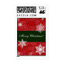 Merry Christmas snowflake stamp