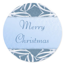 Merry Christmas Snowflake Stickers by Jamene Merry Christmas Snowflake Stickers