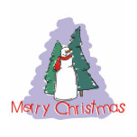 Merry Christmas Snowman Sweatshirt T-Shirt