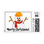 Merry Christmas Snowmie Stamps