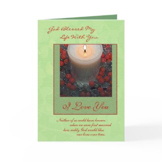 Merry Christmas Spouse card