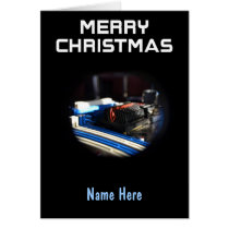 Merry Christmas Squiggle Card cards