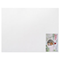 Merry Christmas Squirrel Personalized Letterhead