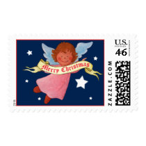Merry Christmas Stamp by artogram Merry Christmas Stamp
