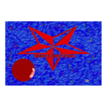 Merry Christmas Star posters