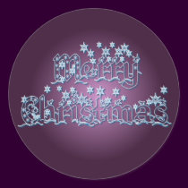 MERRY CHRISTMAS STARS by SHARON SHARPE stickers