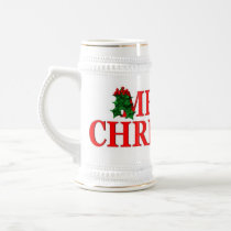 Merry Christmas Stein Mug by forbes1954 Merry Christmas Stein Mug