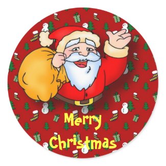 Merry Christmas Sticker sticker