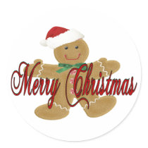 Merry Christmas stickers
