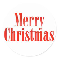 Merry Christmas stickers