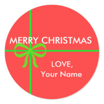 MERRY CHRISTMAS STICKERS