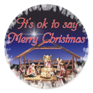 Merry Christmas Stickers sticker