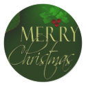 Merry Christmas stickers sticker