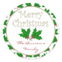 Merry Christmas Stickers