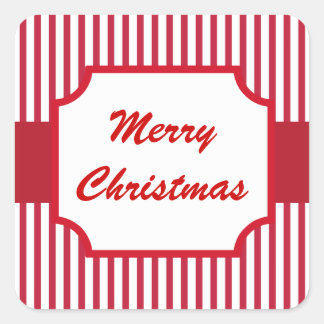 Merry christmas branches sticker holiday stickers Christmas Bakery Gifts on Zazzle