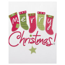 Merry Christmas Stockings Customized Letterhead