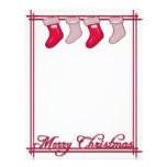 MERRY CHRISTMAS STOCKINGS LETTERHEAD+gifts