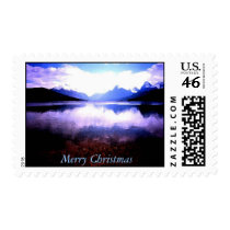 Merry Christmas Sunrise postage