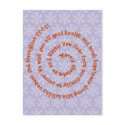 Merry Christmas Swirl Verse postcards by postcardsfromtheedge Merry Christmas Swirl Verse postcards
