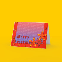 Merry Christmas template card