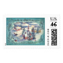 MERRY CHRISTMAS TOWN by SHARON SHARPE postage by sharonsharpe MERRY CHRISTMAS TOWN by SHARON SHARPE postage