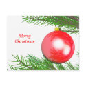 Merry Christmas Tree Decoration postcards by Peerdrops Merry Christmas Tree Decoration postcards