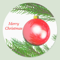 Merry Christmas Tree Decoration stickers