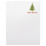 Merry Christmas Tree Letterhead Design
