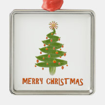 Merry Christmas Tree Ornament