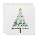 Merry Christmas Tree Party Invitation