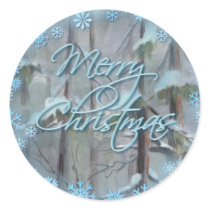 MERRY CHRISTMAS TREES by SHARON SHARPE stickers