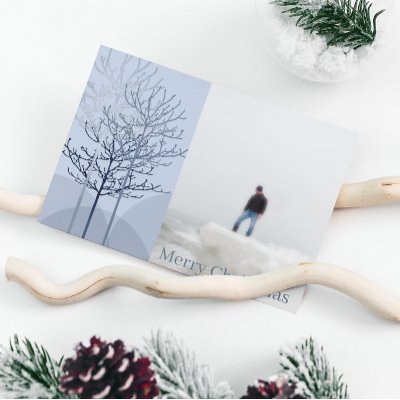 Merry Christmas Trees - Customized Greeting Cards by samack