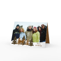 Merry Christmas Trees & Horse cards