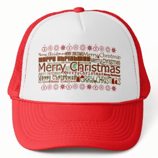 Merry Christmas - Trucker Hat hat
