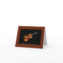 Merry Christmas Violin Card