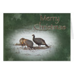 Merry Christmas Wild Turkey Card