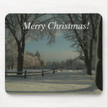 Merry Christmas!  Winter Wonderland! Mousepads