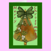 Merry Christmas with a Christmas tree cards by iodesigns Merry Christmas with a Christmas tree cards