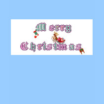 Merry Christmas (words) T-Shirt by deesbasenjis Merry Christmas (words) T-Shirt