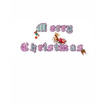 Merry Christmas (words) T-Shirt