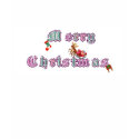Merry Christmas (words) T-Shirt