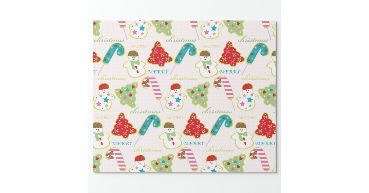 merry christmas sign language wrapping paper